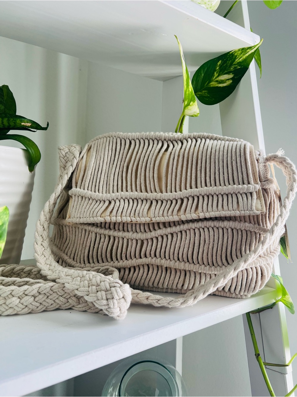 Universal Thread Crochet Crossbody Purse